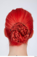  Groom references Lady Winters  004 braided hair hair bun head red long hair 0006.jpg